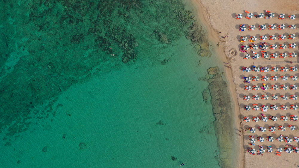 Bucht an der Küste von Kreta