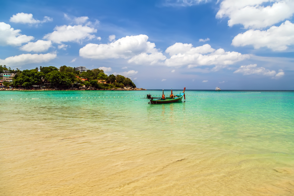 Strand und Meer auf Phuket